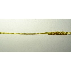 1 mm lacetnauha, antiikkikulta (3 metriä)
