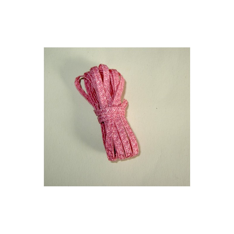 <b>Olkihattunauha, ruusunpunainen, leveys 5 mm</b>