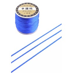Satiininyöri sininen, leveys 1,5 mm (5 metriä)